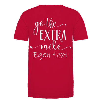 Personlig "Go the extra mile" T-shirt